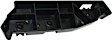 Front, Passenger Side Bumper Bracket, Side Cover Bracket