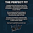 Front, Driver Side, Outer Bumper Bracket, 4 Cyl., 2.0L Engine