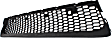 Front Bumper Grille, Textured Black