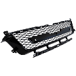 Front Bumper Grille, Black