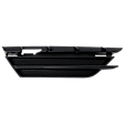 Front, Passenger Side Bumper Grille, Textured Black