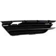 Front, Passenger Side Bumper Grille, Textured Black