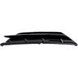 Front, Passenger Side Bumper Grille, Textured Black