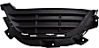 Front, Driver Side, Outer Bumper Grille, Textured Black