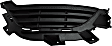 Front, Driver Side, Outer Bumper Grille, Textured Black