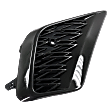 Front, Passenger Side Bumper Grille, Black