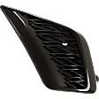 Front, Driver Side Bumper Grille, Black