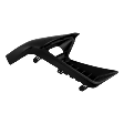 Front, Driver Side Bumper Grille, Textured Black