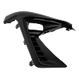 Front, Driver Side Bumper Grille, Textured Black