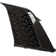 2019-2022 Lexus ES350 - Front, Driver Side Bumper Trim, Black, Side Garnish, With F Sport Package