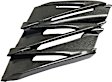 Front, Passenger Side Tow Eye Cover, Gray