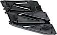 Front, Passenger Side Tow Eye Cover, Gray