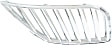 Passenger Side Grille Assembly, Chrome Shell and Insert, Grille, Base Model, 6 Cyl., 3.7L Engine