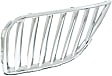 Driver Side Grille Assembly, Chrome Shell and Insert, Grille, Base Model, 6 Cyl., 3.7L Engine