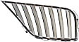Driver Side Grille Assembly, Chrome Shell and Insert, Grille, Base Model, 6 Cyl., 3.7L Engine