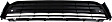 Front Bumper Grille, Black Shell and Insert, Base Model, 6 Cyl., 3.5L Engine