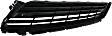 Front Bumper Grille, Black Shell and Insert, Base Model, 6 Cyl., 3.5L Engine, CAPA Certified