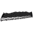 Front, Lower Bumper Grille, Black, F Sport Model