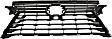 Grille Assembly, Dark Gray Shell and Insert, Base Model, 6 Cyl., 3.5L Engine