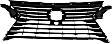 Grille Assembly, Dark Gray Shell and Insert, Base Model, 6 Cyl., 3.5L Engine, CAPA Certified