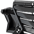 Grille Assembly, Dark Gray Shell and Insert, Base Model, 6 Cyl., 3.5L Engine