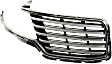 Passenger Side Grille Assembly, Chrome Shell and Insert, Grille