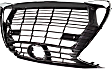 Grille Assembly, Chrome Shell with Dark Gray Insert, CAPA CERTIFIED