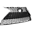2021 Lexus ES250 - Grille, Painted Dark Gray Shell and Insert, Japan or North America Built Vehicle, For Models With F Sport Package and Park Distance Control Sensor