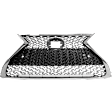 Grille Painted Dark Gray Shell and Insert CAPA Certified