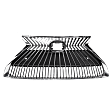 Grille Assembly, Chrome Shell with Painted Silver Black Insert, Grille