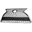 Grille Assembly, Chrome Shell with Painted Dark Gray Insert, Base Model, 6 Cyl., 3.5L Engine
