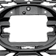 Grille Assembly, Chrome Shell with Painted Dark Gray Insert, Base Model, 6 Cyl., 3.5L Engine
