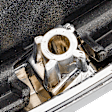 Grille Assembly, Chrome Shell with Painted Dark Gray Insert, Base Model, 6 Cyl., 3.5L Engine