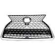 Grille Assembly, Chrome Shell with Painted Dark Gray Insert, Base Model, 6 Cyl., 3.5L Engine, CAPA CERTIFIED