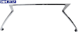 Grille Trim, Center, Chrome, Base Model, CAPA Certified