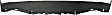 Grille Cover, Textured Black, 6 Cyl., 3.5L Engine