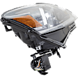 Passenger Side Headlight, without Bulb, HID/Xenon, Clear Lens, Base Model, CAPA CERTIFIED