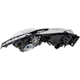 Passenger Side Headlight, without Bulb, HID/Xenon, Clear Lens, Base Model, CAPA CERTIFIED