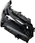 Passenger Side Headlight, with Bulb, LED, Clear Lens, 4 Cyl., 2.0L Engine