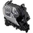 Passenger Side Headlight, without Bulb, Halogen, Clear Lens, Base Model