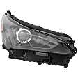 Passenger Side Headlight, with Bulb, LED, Clear Lens