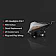Driver Side Headlight, with Bulb, LED, Clear Lens