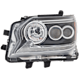 Driver Side Headlight, without Bulb, LED, Clear Lens, 8 Cyl., 4.6L Engine