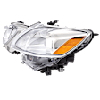 Driver Side Headlight, without Bulb, Halogen, Clear Lens, Base Model