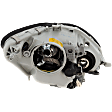 Driver Side Headlight, without Bulb, Halogen, Clear Lens, Base Model, 8 Cyl., 4.3L Engine