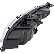 Passenger Side Headlight, with Bulb, LED, Clear Lens
