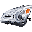 Driver Side Headlight, without Bulb, HID/Xenon, Base/Executive/Premium/Ultra Premium Models, CAPA Certified