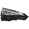 Passenger Side LED Headlight, With bulb(s), OE Replacement