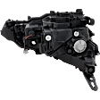 Driver Side LED Headlight, Without bulb(s), OE Replacement
