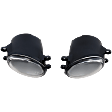 Front, Driver and Passenger Side Fog Light, With Bulb(s), Halogen